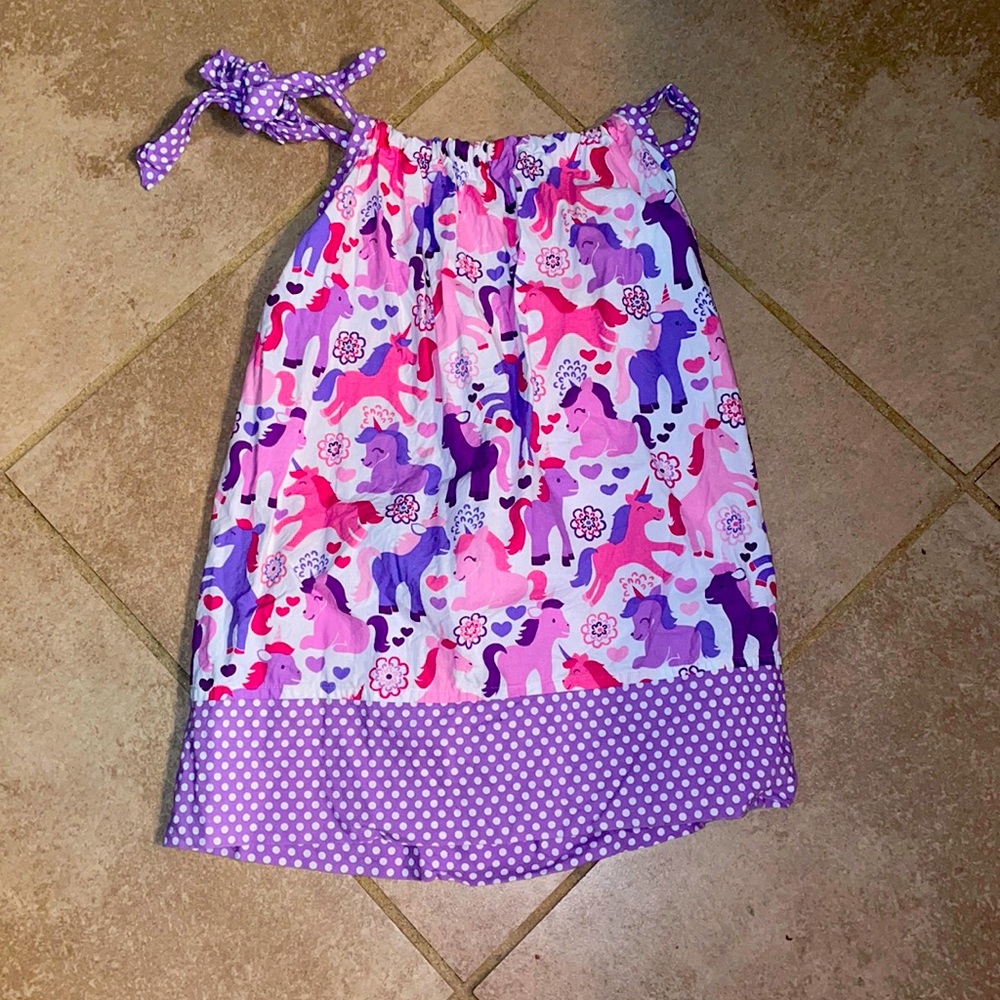 Unicorn pillow dress